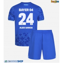 Maglie da calcio Bayer Leverkusen Aleix Garcia #24 Terza Maglia Bambino 2025-26 Manica Corta + Pantaloni corti)
